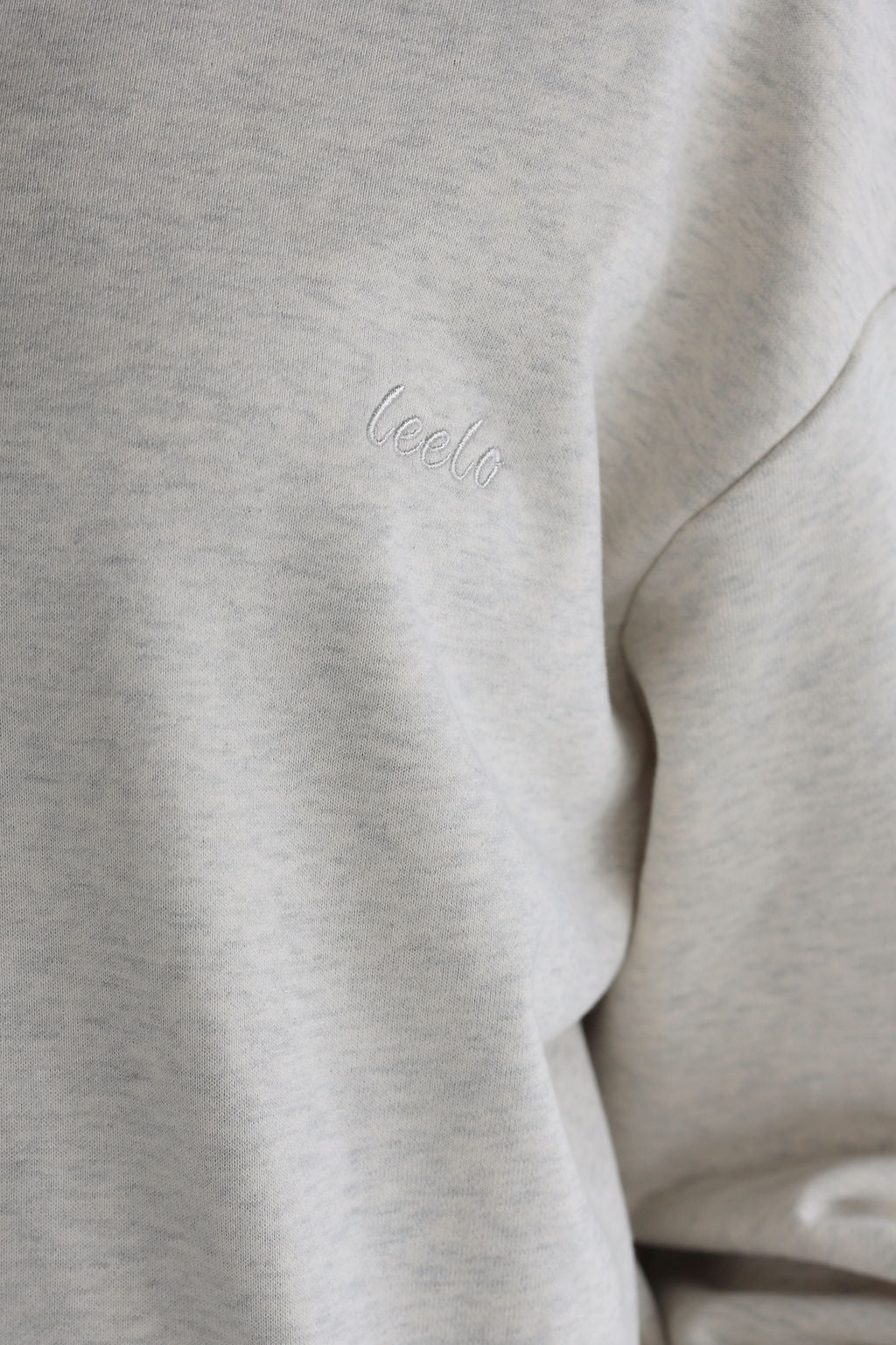 Luxe Signature Hoodie - Oatmeal - LEELO ACTIVE