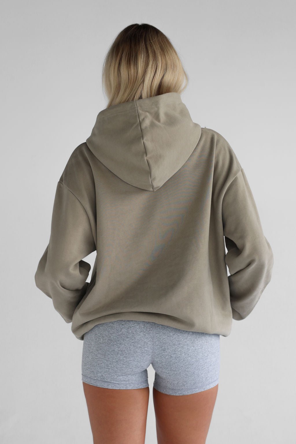 Luxe Signature Hoodie - Sand - LEELO ACTIVE