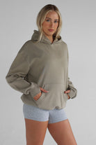 Luxe Signature Hoodie - Sand - LEELO ACTIVE