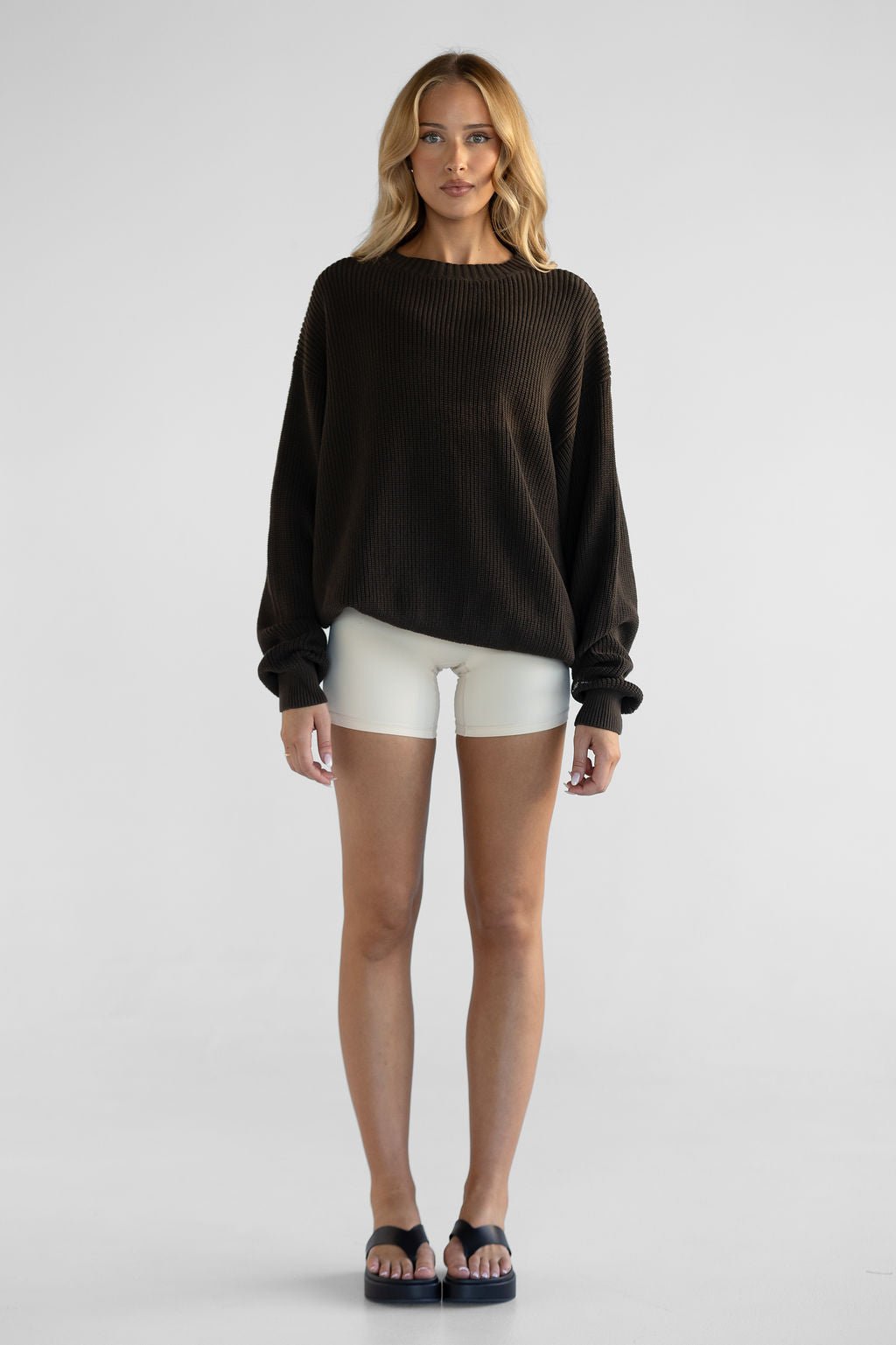 Natural Cosy Knit - Dark Chocolate (COMING SOON) - LEELO ACTIVE