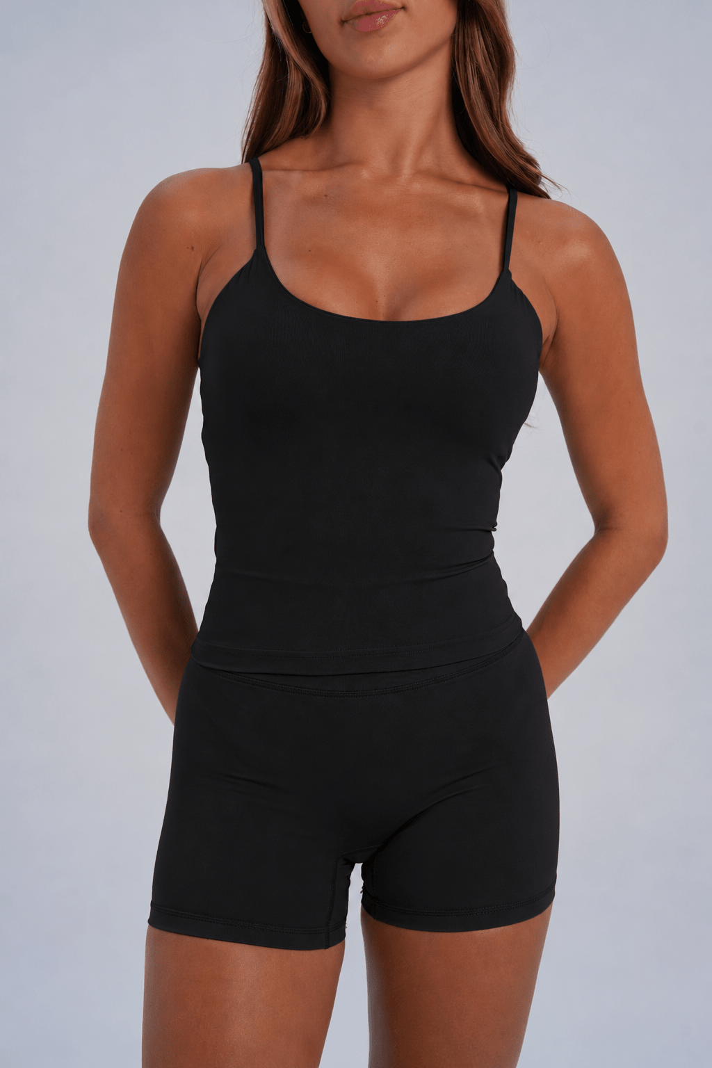 Organic Cotton Tank - Black (pre-order) - LEELO ACTIVE