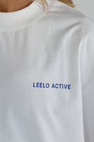 Peach Fruit Market Tee - White - LEELO ACTIVE