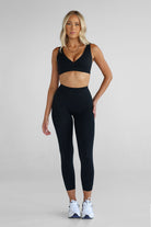 SCULPT 7/8 Leggings - Black - LEELO ACTIVE