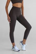 SCULPT 7/8 Leggings - Dark Chocolate - LEELO ACTIVE