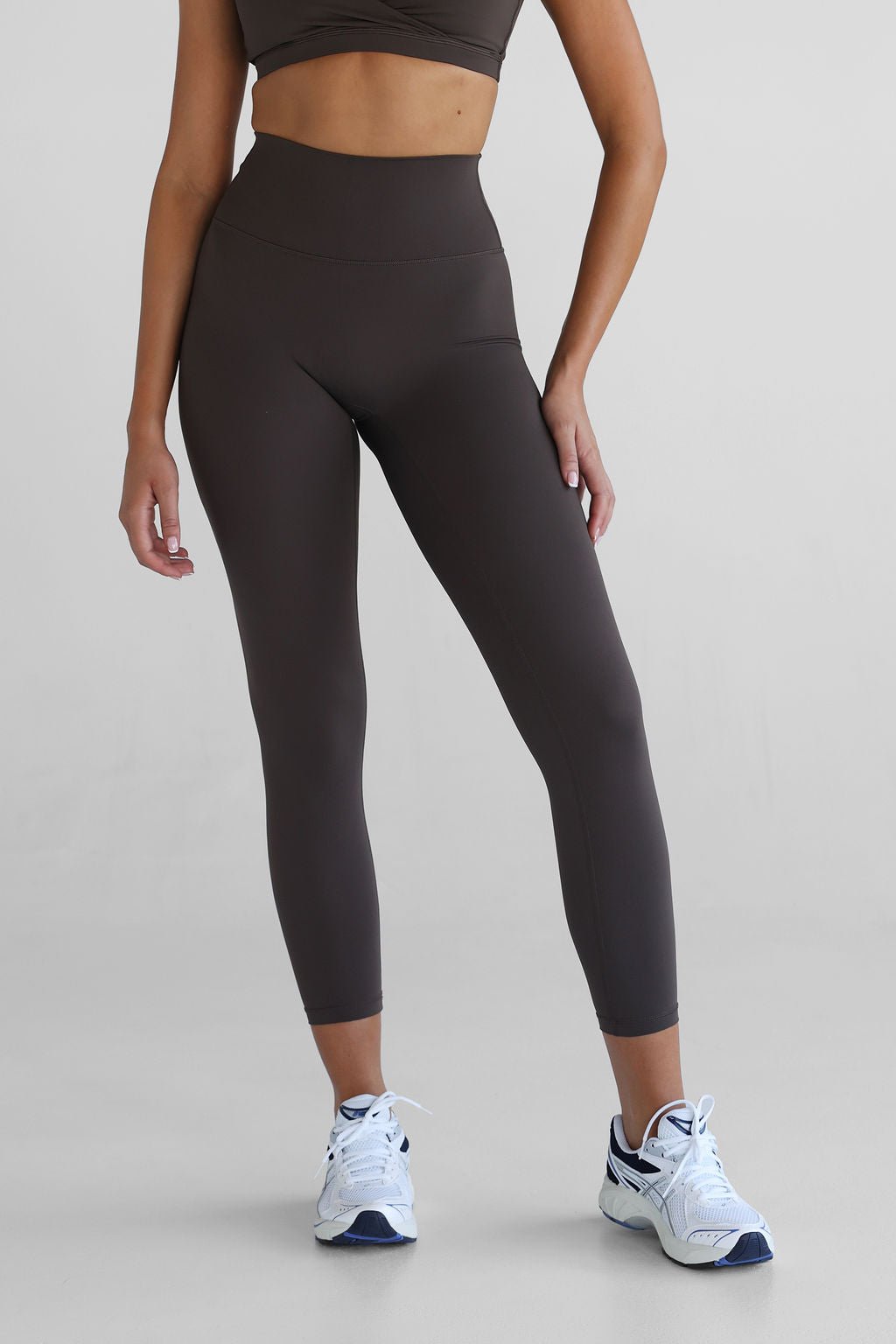 SCULPT 7/8 Leggings - Dark Chocolate - LEELO ACTIVE