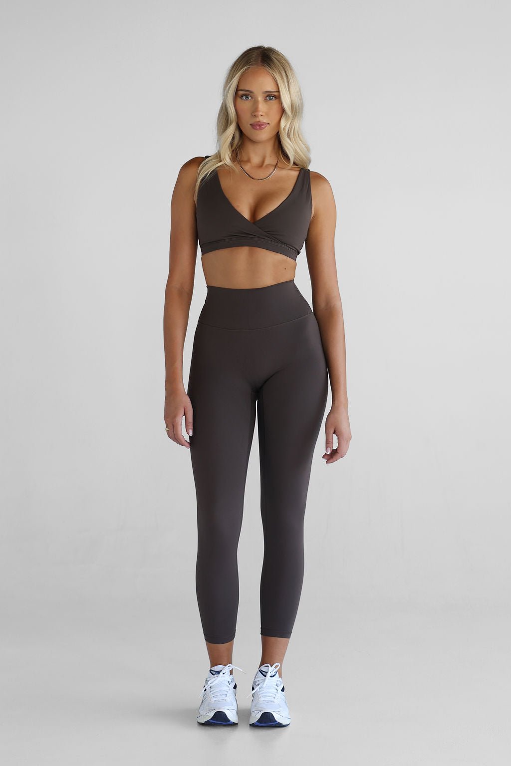 SCULPT 7/8 Leggings - Dark Chocolate - LEELO ACTIVE