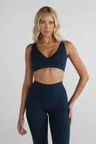 SCULPT 7/8 Leggings - Navy - LEELO ACTIVE