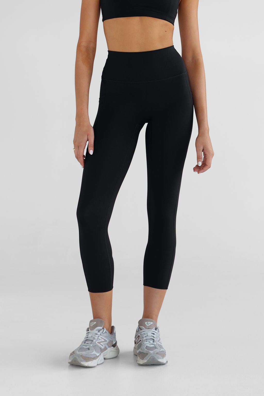 SCULPT 7/8 Pocket Leggings - Black - LEELO ACTIVE