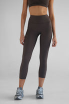 SCULPT 7/8 Pocket Leggings - Dark Chocolate - LEELO ACTIVE