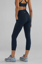 SCULPT 7/8 Pocket Leggings - Navy - LEELO ACTIVE