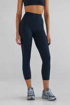 SCULPT 7/8 Pocket Leggings - Navy - LEELO ACTIVE