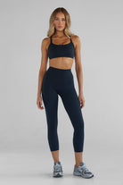 SCULPT 7/8 Pocket Leggings - Navy - LEELO ACTIVE