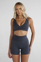 SCULPT Bike Shorts - Ash - LEELO ACTIVE