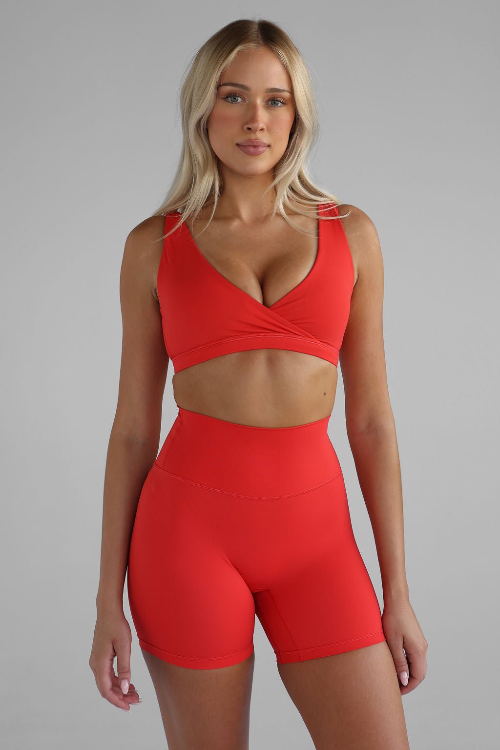 Sculpt Bike Shorts - Chilli - LEELO ACTIVE