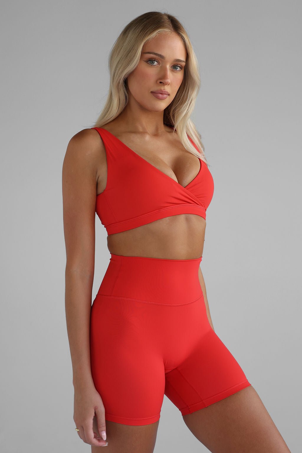 Sculpt Bike Shorts - Chilli - LEELO ACTIVE