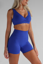 SCULPT Bike Shorts - Cobalt - LEELO ACTIVE
