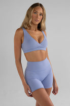 SCULPT Bike Shorts - Lilac - LEELO ACTIVE