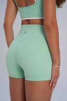 SCULPT Bike Shorts - Tiffany (pre-order) - LEELO ACTIVE