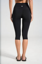 Sculpt Capris (3/4 Leggings) - Black - LEELO ACTIVE