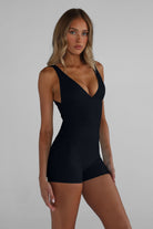 Sculpt Ethereal Tank - Black - LEELO ACTIVE