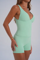 Sculpt Ethereal Tank - Tiffany (pre-order) - LEELO ACTIVE
