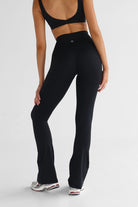 SCULPT Flare Leggings - Black - LEELO ACTIVE