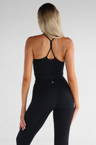 SCULPT Flow Tank - Black - LEELO ACTIVE