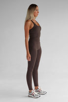 SCULPT Flow Tank - Dark Chocolate - LEELO ACTIVE