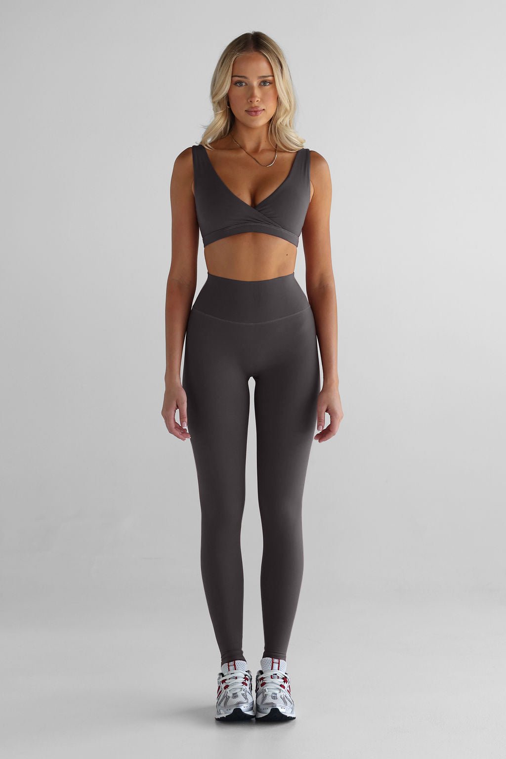 SCULPT Full Length Leggings - Dark Chocolate - LEELO ACTIVE