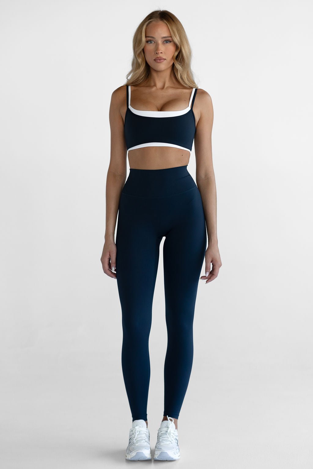SCULPT Full Length Leggings - Navy - LEELO ACTIVE