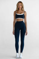 SCULPT Full Length Leggings - Navy - LEELO ACTIVE
