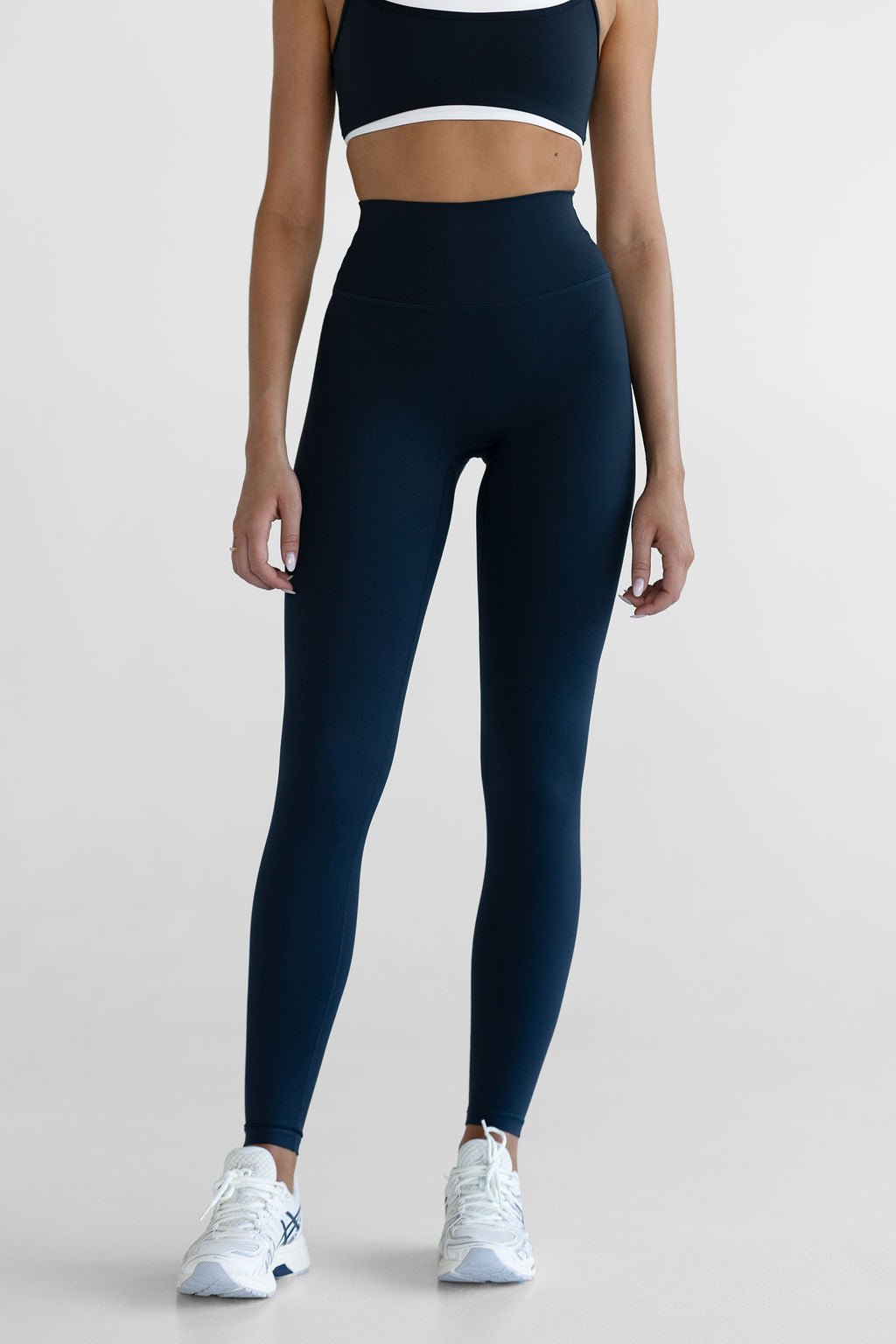 SCULPT Full Length Leggings - Navy - LEELO ACTIVE