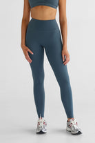 SCULPT Full Length Leggings - Slate Grey - LEELO ACTIVE