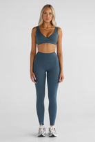 SCULPT Full Length Leggings - Slate Grey - LEELO ACTIVE