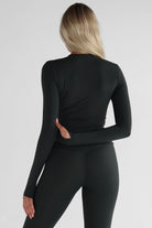 SCULPT Full Length Long Sleeve - Deep Forrest - LEELO ACTIVE