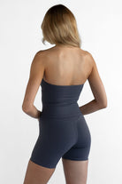 Sculpt Halter Neck Tank - Ash - LEELO ACTIVE