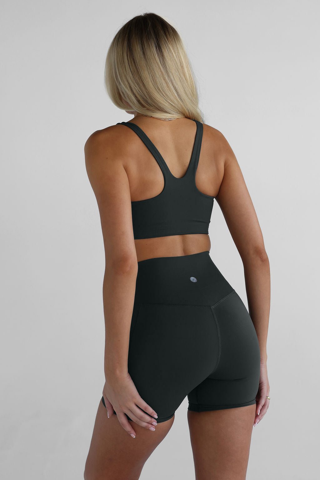 SCULPT Pocket Bike Shorts - Deep Forrest - LEELO ACTIVE