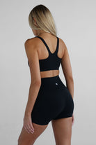 SCULPT Shape Crop - Black - LEELO ACTIVE
