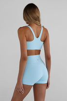 SCULPT Shape Crop - Ice Blue - LEELO ACTIVE
