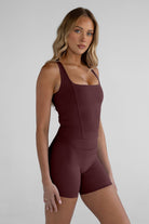 SCULPT Shape Tank - Espresso - LEELO ACTIVE