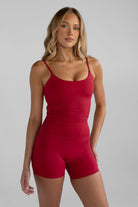 SCULPT Tank - Cherry - LEELO ACTIVE