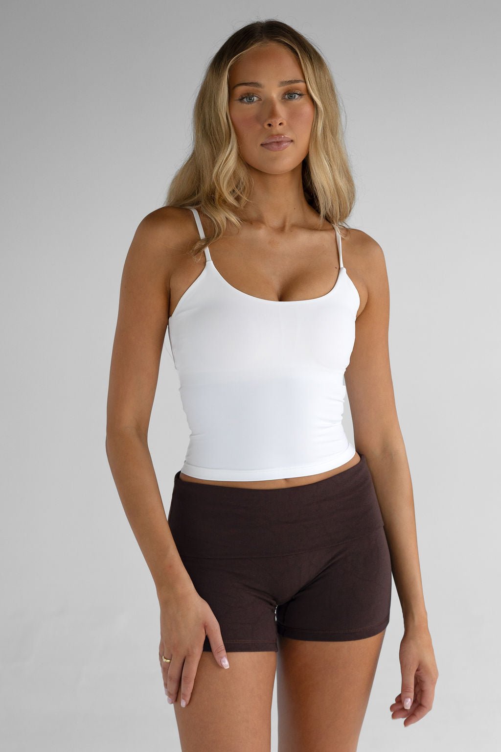 SCULPT Tank - White - LEELO ACTIVE