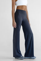 Sculpt Wide Leg Pants - Ash - LEELO ACTIVE