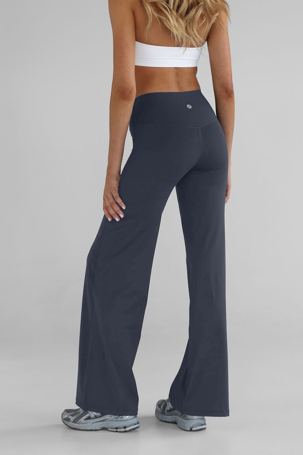 Sculpt Wide Leg Pants - Ash - LEELO ACTIVE