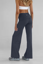 Sculpt Wide Leg Pants - Ash - LEELO ACTIVE