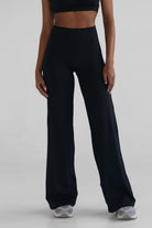Sculpt Wide Leg Pants - Black - LEELO ACTIVE