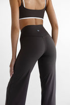 Sculpt Wide Leg Pants - Dark Chocolate (PRE - ORDER) - LEELO ACTIVE