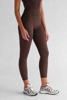 Signature 7/8 Leggings - Mocha - LEELO ACTIVE