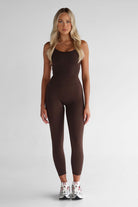 Signature 7/8 Leggings - Mocha - LEELO ACTIVE