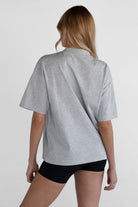 Signature Boyfriend Tee - Heather Grey - LEELO ACTIVE